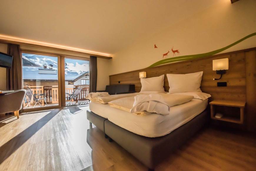Ampia Suite Junior: Hotel Le Alpi a Livigno