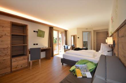 Junior Suite con terrazzo e TV: Hotel Le Alpi a Livigno