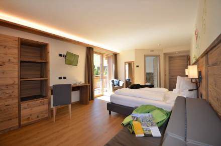 Junior Suite con terrazzo e TV: Hotel Le Alpi a Livigno