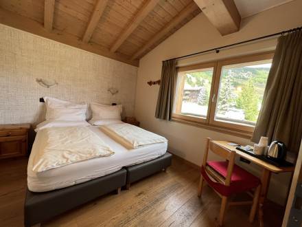 Camera doppia con letto matrimoniale: Hotel Le Alpi a Livigno
